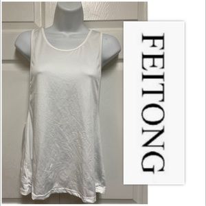 Fei Tong Not So Basic White Tank